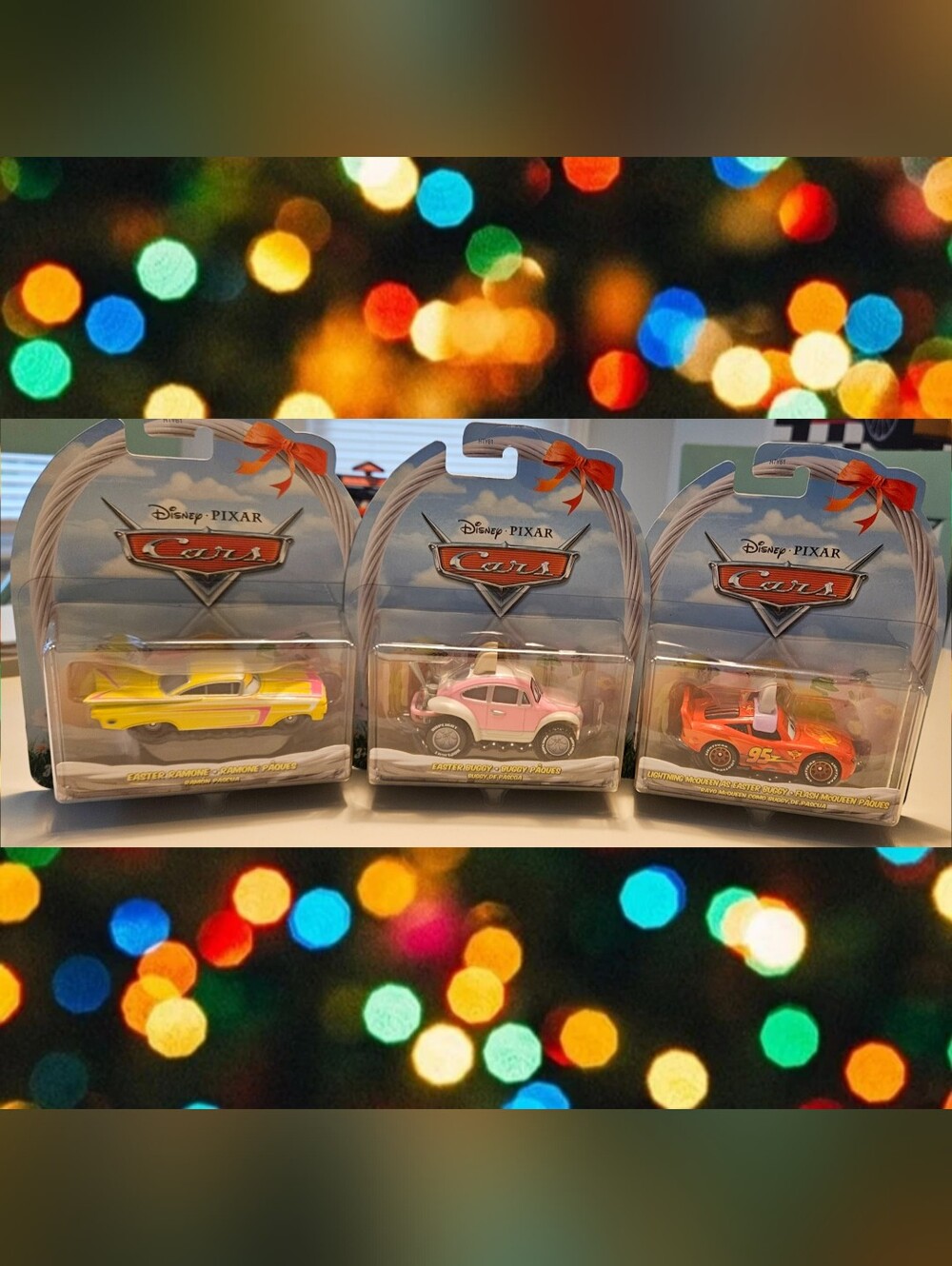 Easter edition • Lightning McQueen • Ramone • Easter Buggy • Disney Diecast